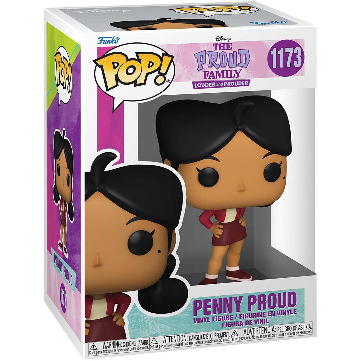 The Proud Family Penny Proud Funko Pop! Vinyl Figure #1173 NOT MINT