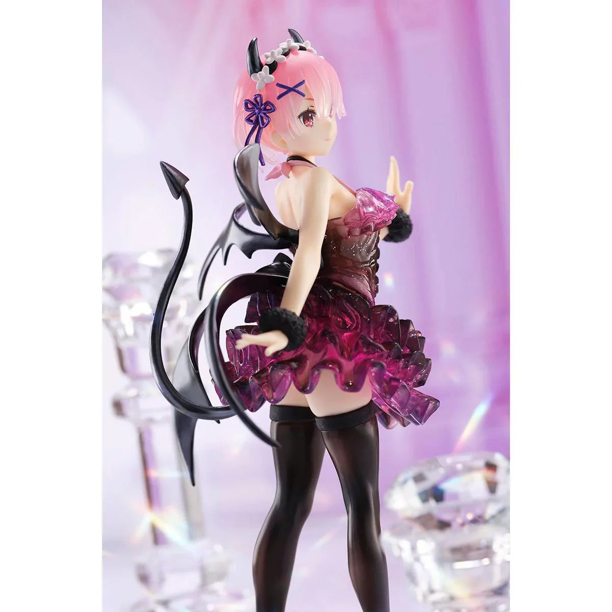 Re:Zero Starting Life in Another World Ram Clear & Dressy Special Color Version Espresto Statue