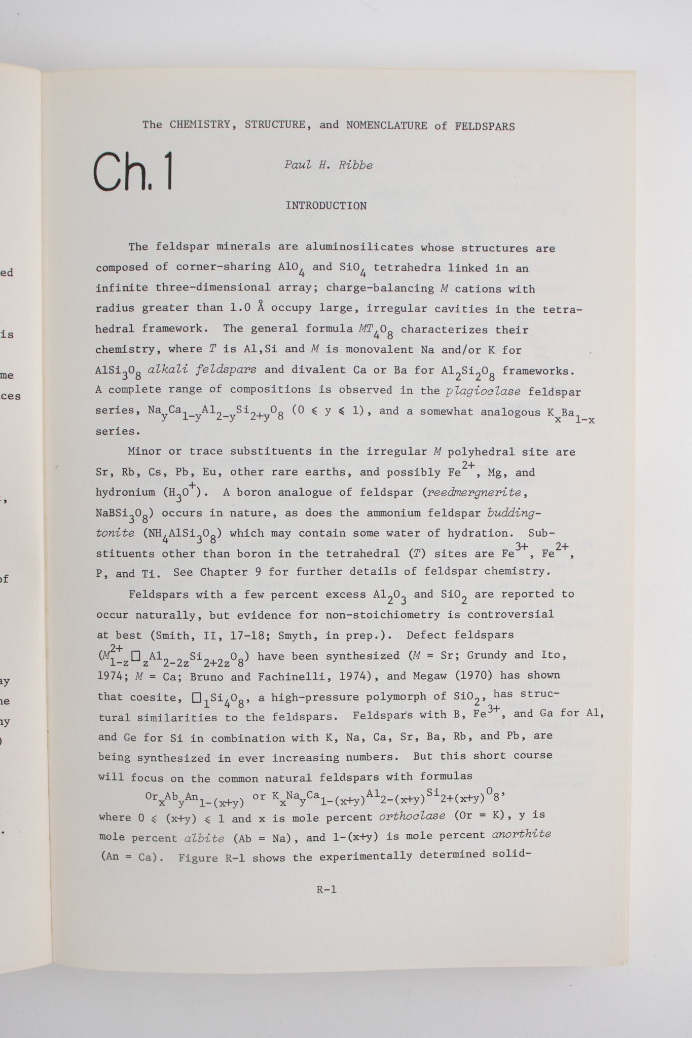 Feldspar Mineralogy