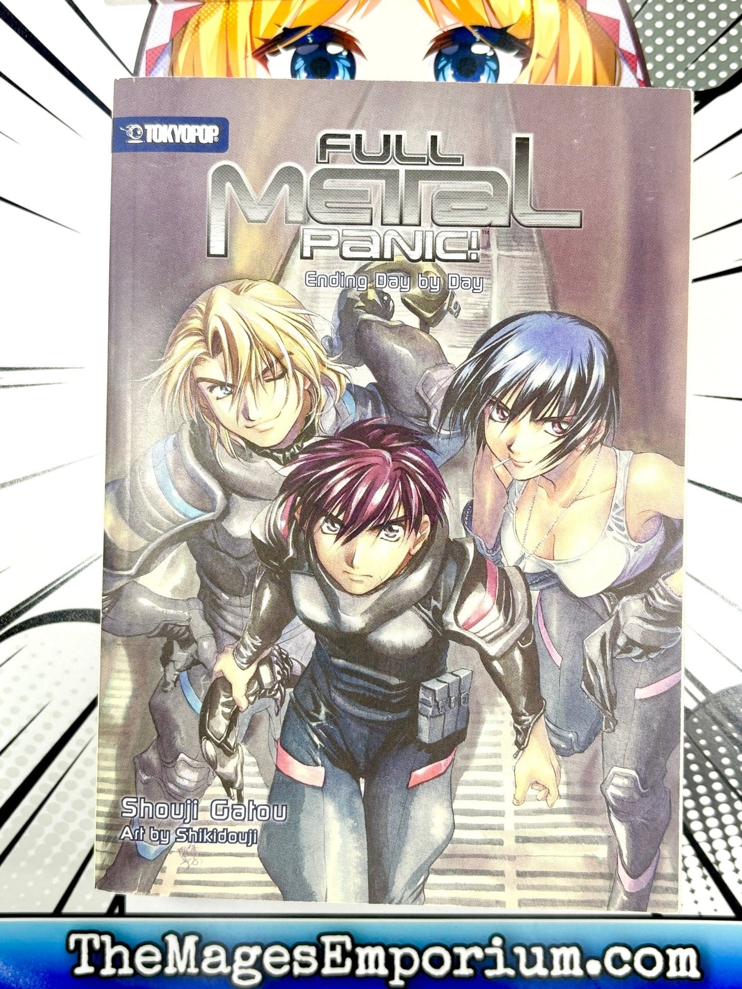 Full Metal Panic! Vol 4 Ending Day by Day Light Novel
