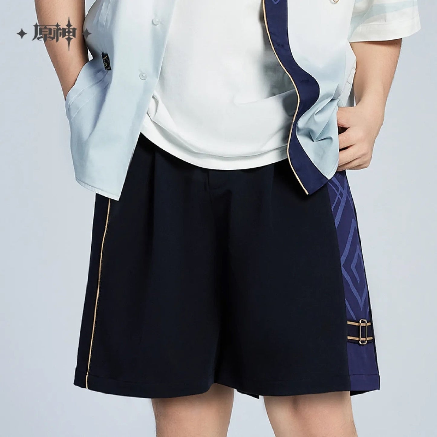 Genshin Impact Kamisato Ayaka Theme Impression Series Short Pants