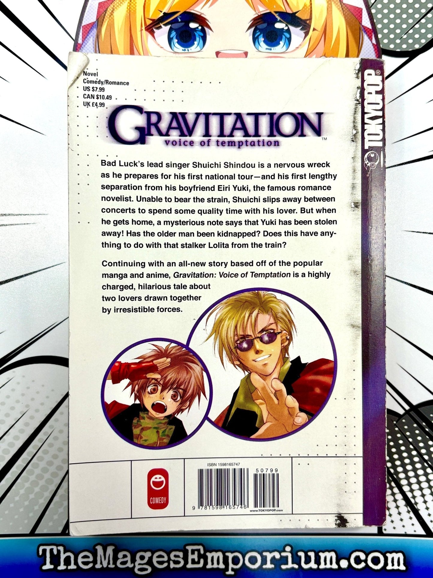 Gravitation Voice of Temptation Light Novel
