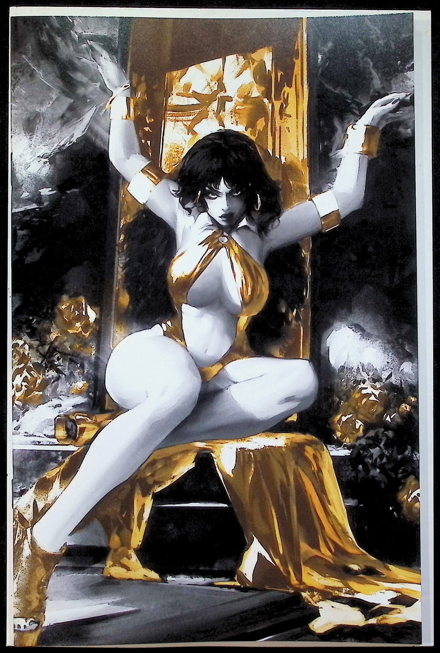 VAMPIRELLA #673 - ANTON OXENUK VIRGIN VARIANT EXCLUSIVE COVER B