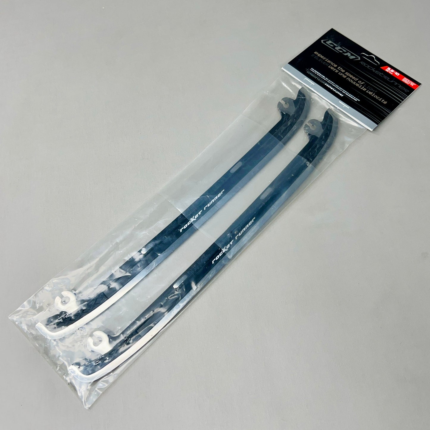 CCM RocketRunner Ice Skate 1 PAIR Stainless Steel Replacement Blades 9.5-10 287mm (New)