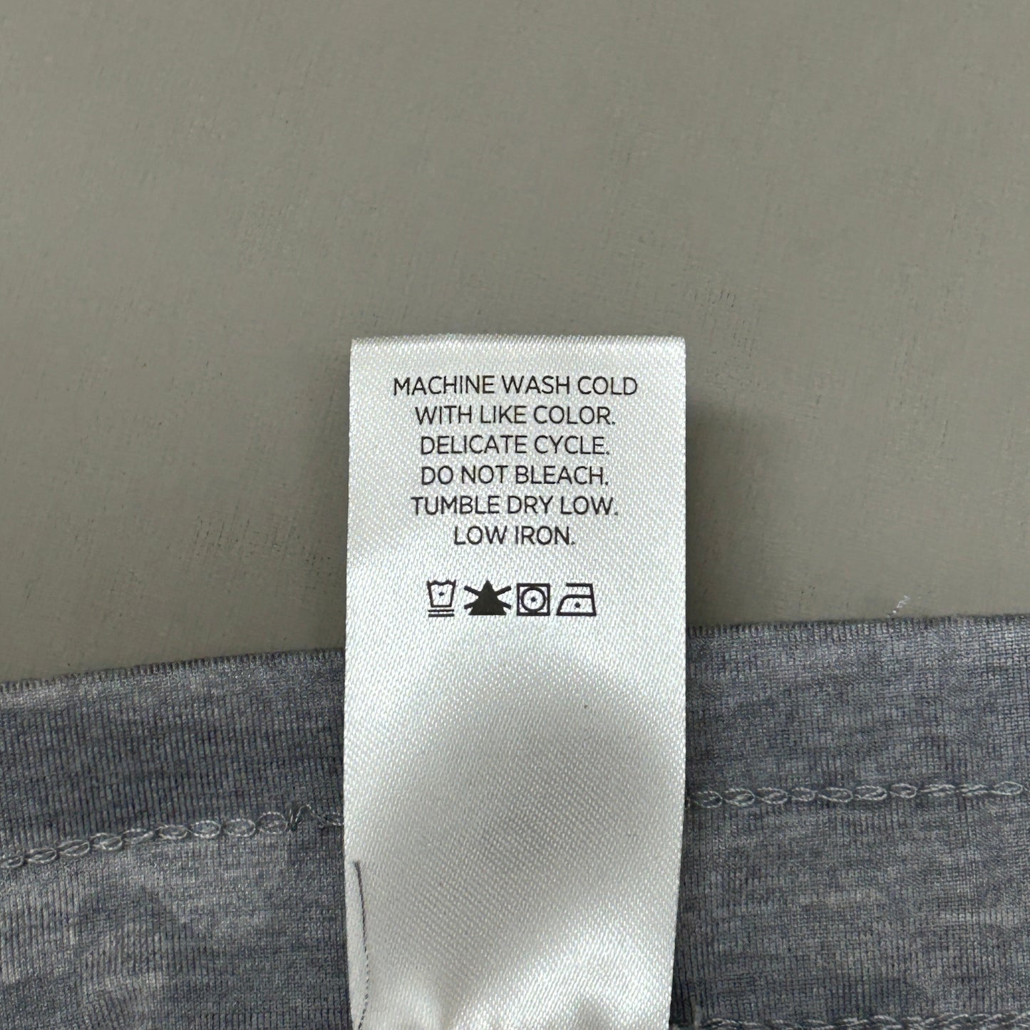 MEMBERS MARK Favorite Straight Leg Soft Pant Light Grey Camo Size Small (New)