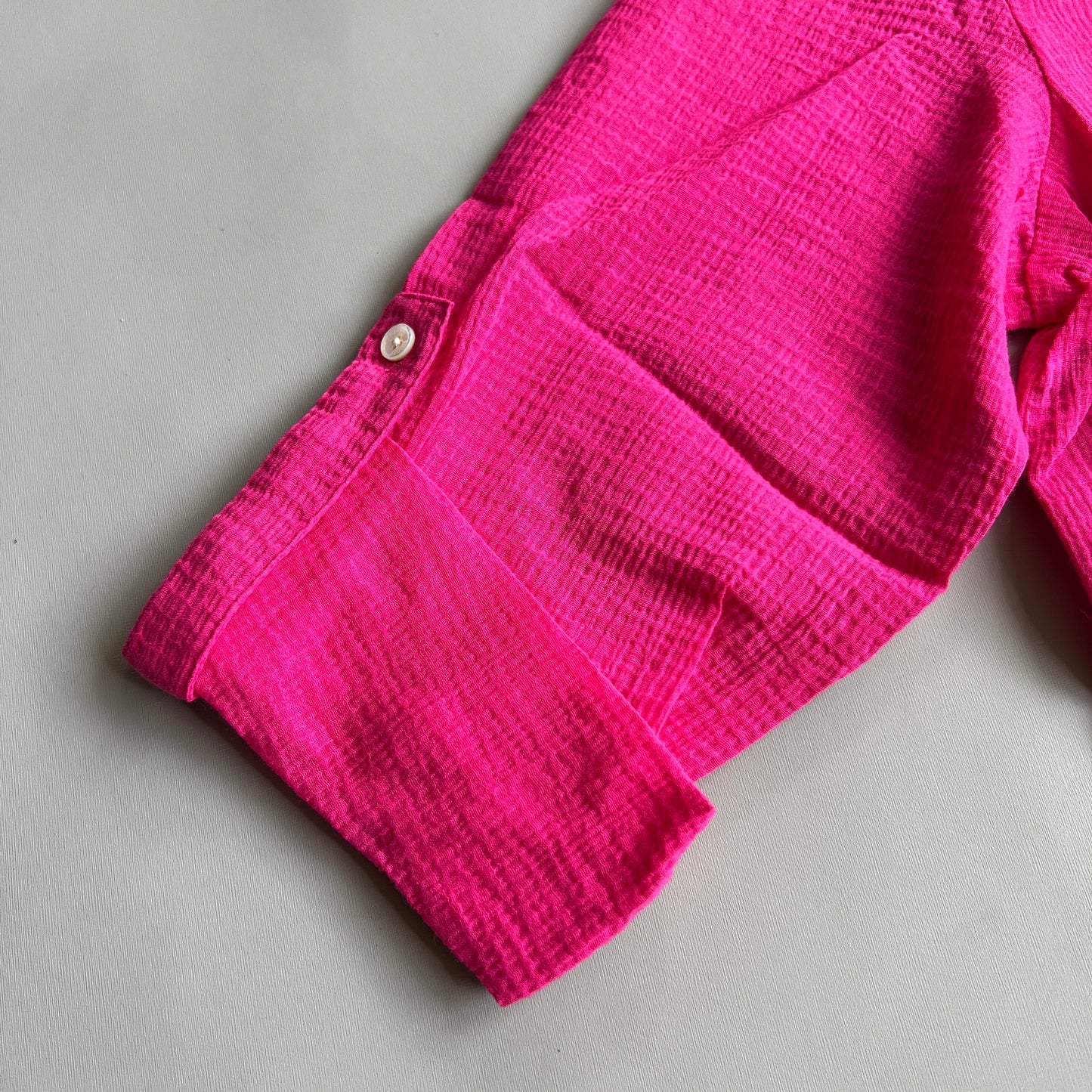 TOMMY BAHAMA Women's Coastview Gauze Top 3/4 Sleeve Rose Bed Size M (New)