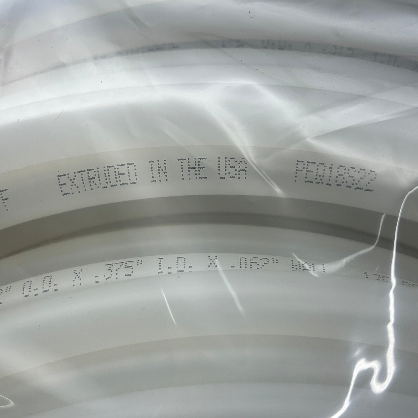 FREELIN-WADE Natural Polyethylene Tubing 100 ft 1J-076-10 (New)