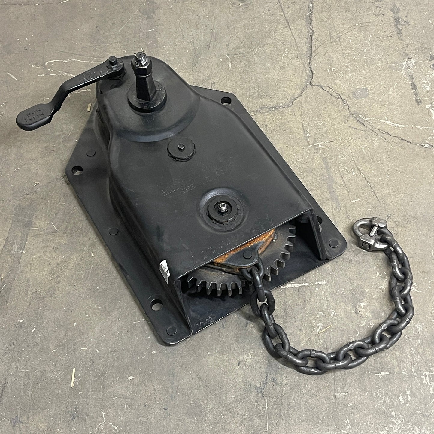 AMSTED RAIL Ellcon-National High-Capacity Hand Brake 35000 for 125 Ton Capacity (AS-IS)