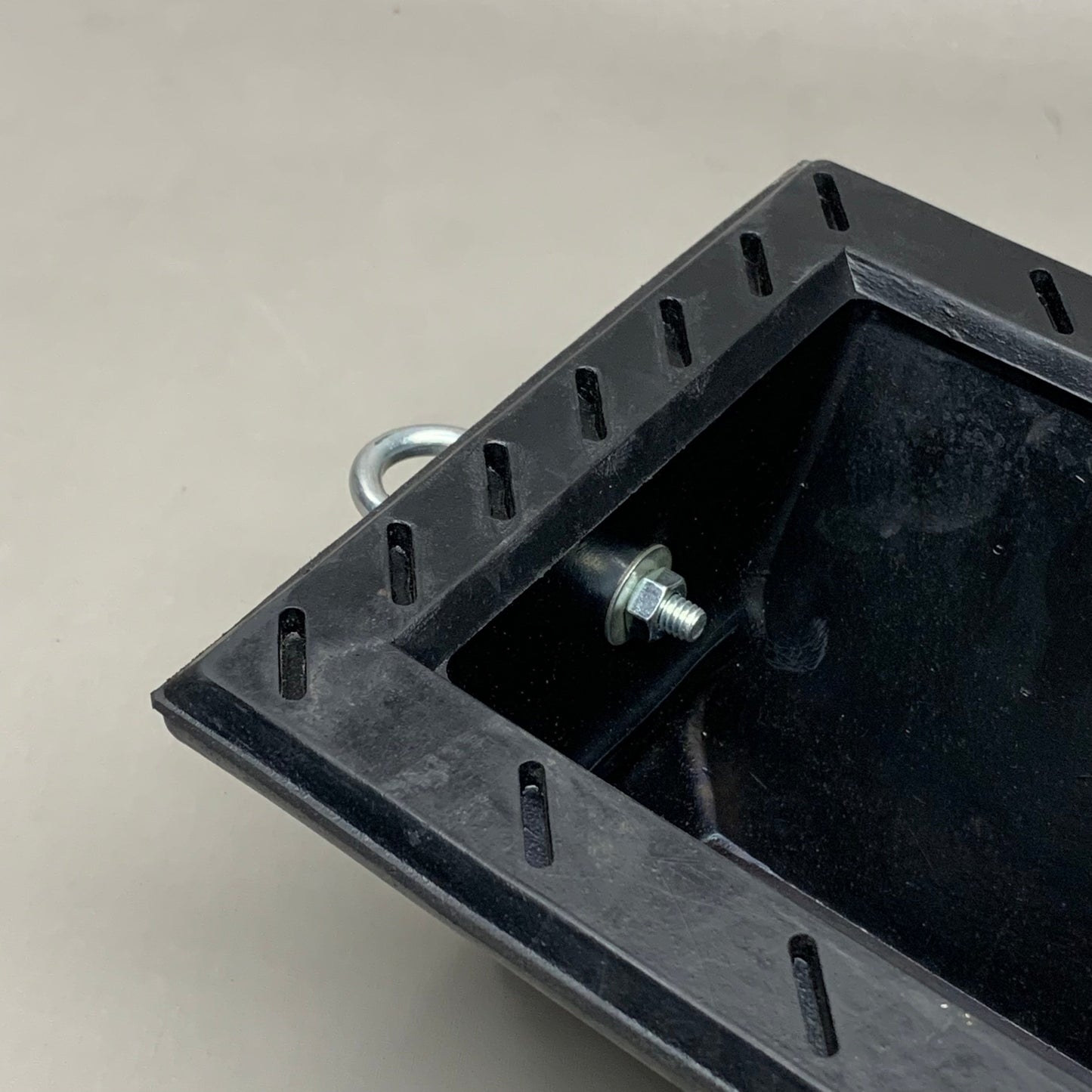 CORTINA Heavy Duty Wheel Chock Black Recycled Rubber 2048WC (New)