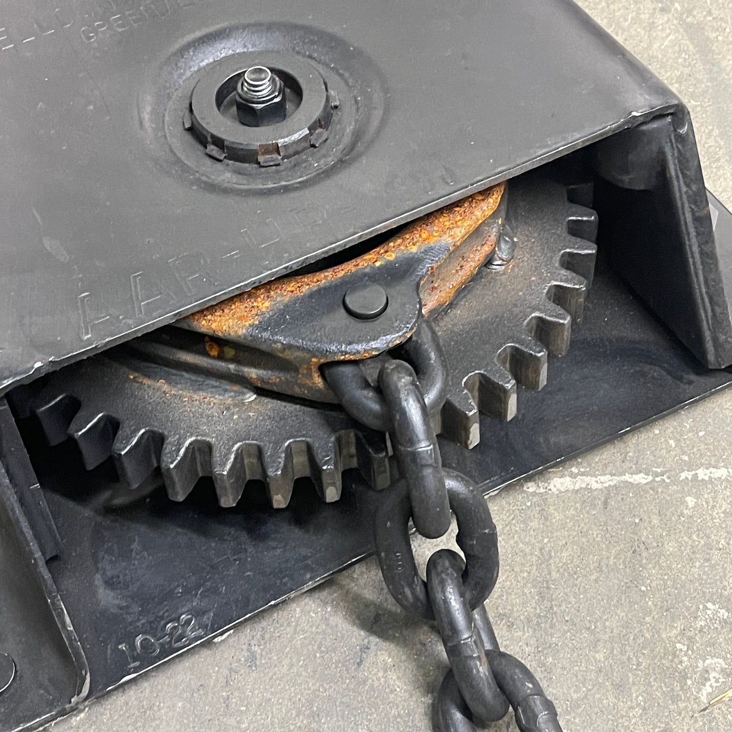 AMSTED RAIL Ellcon-National High-Capacity Hand Brake 35000 for 125 Ton Capacity (AS-IS)