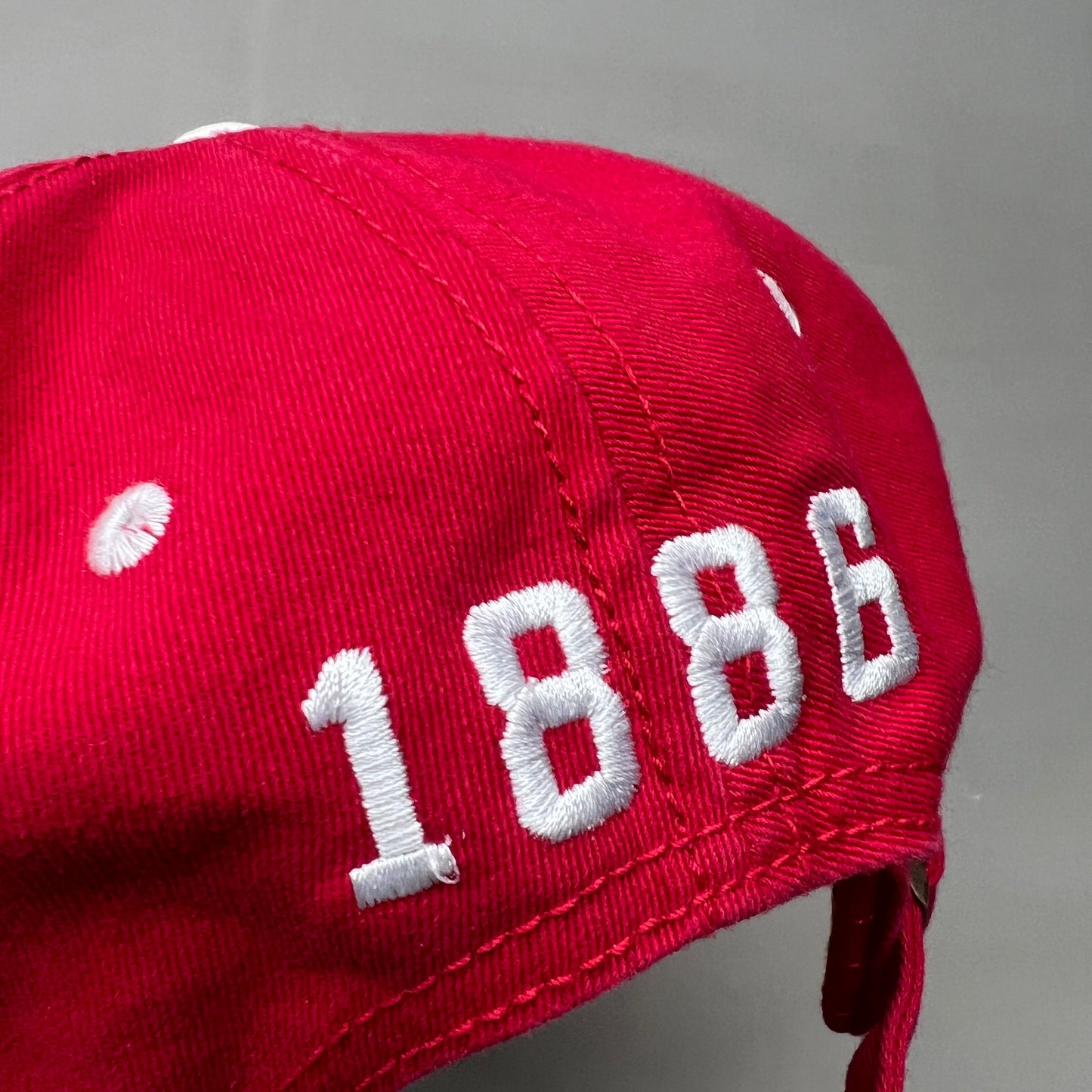 COCA-COLA Las Vegas 1886 Black Script Baseball Cap Fit Sz One Size Red 23633 (New)