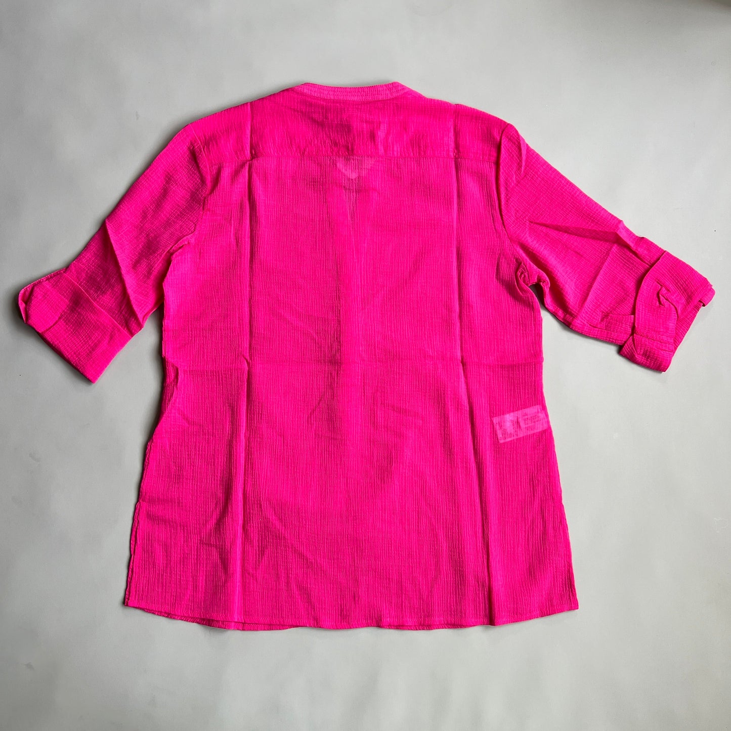TOMMY BAHAMA Women's Coastview Gauze Top 3/4 Sleeve Rose Bed Size M (New)