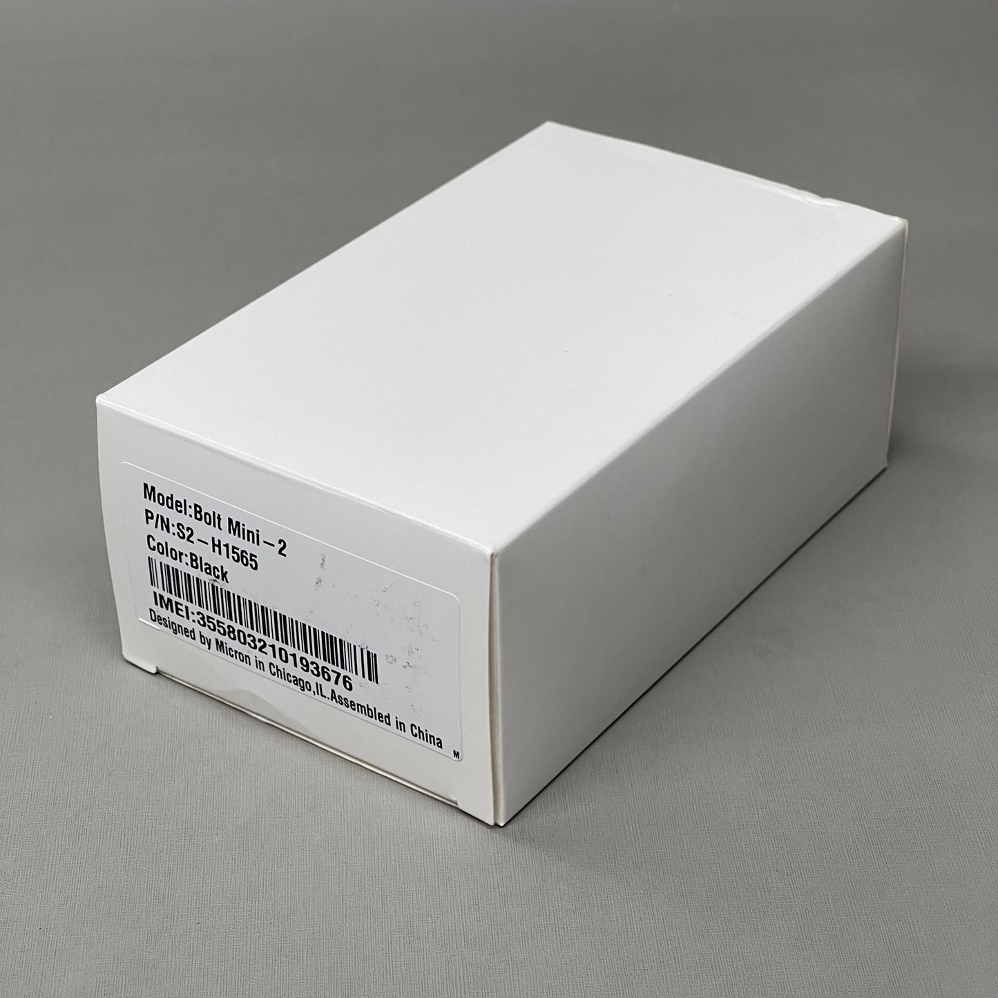 MICRON Prime Bolt MINI-2 Vehicle Fleet GPS Asset Tracker Black S2-H1565 (New)