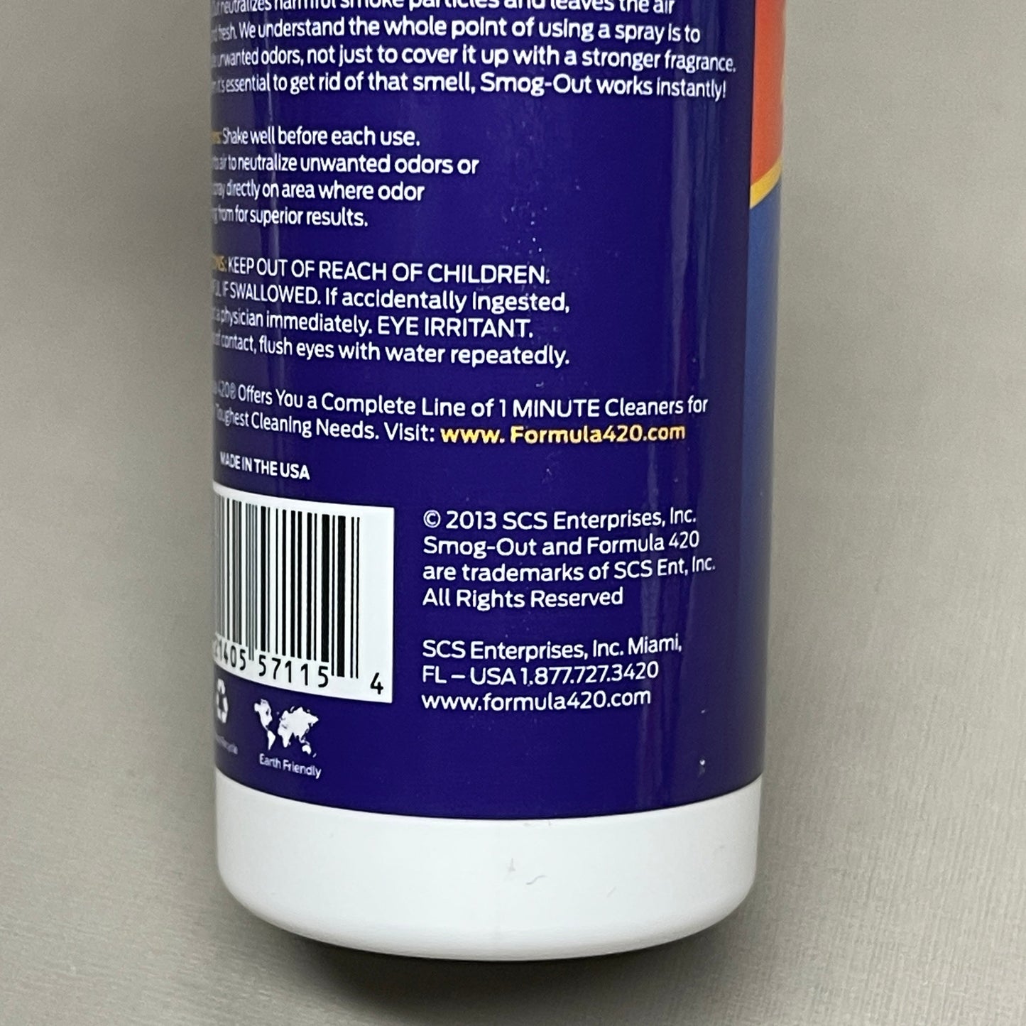 FORMULA 420 Smog-Out (12 PACK) Odor Neutralizer 2 oz (New)