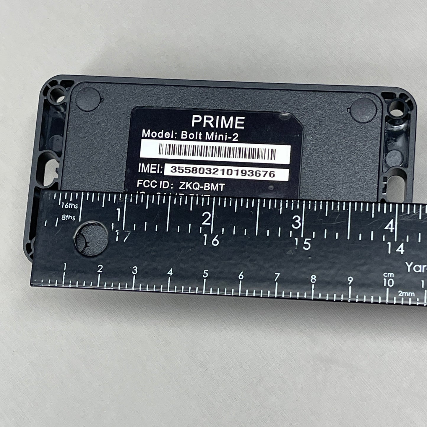 MICRON Prime Bolt MINI-2 Vehicle Fleet GPS Asset Tracker Black S2-H1565 (New)