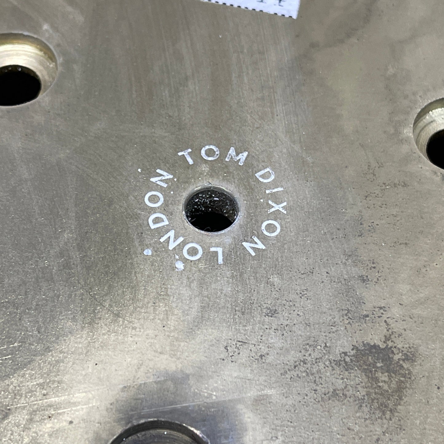 TOM DIXON Tube Dining Table High Brass Plated Steel Base Unit Only TUB04BR (New)