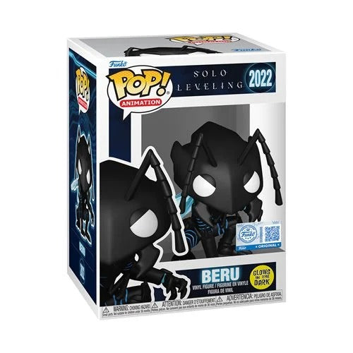 Funko Pop! Animation 2022 - Solo Leveling Beru Glow-in-the-Dark Vinyl Figure - Entertainment Earth Exclusive