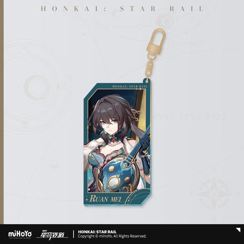 Invitation From The Stellar Series Quicksand Acrylic Keychain