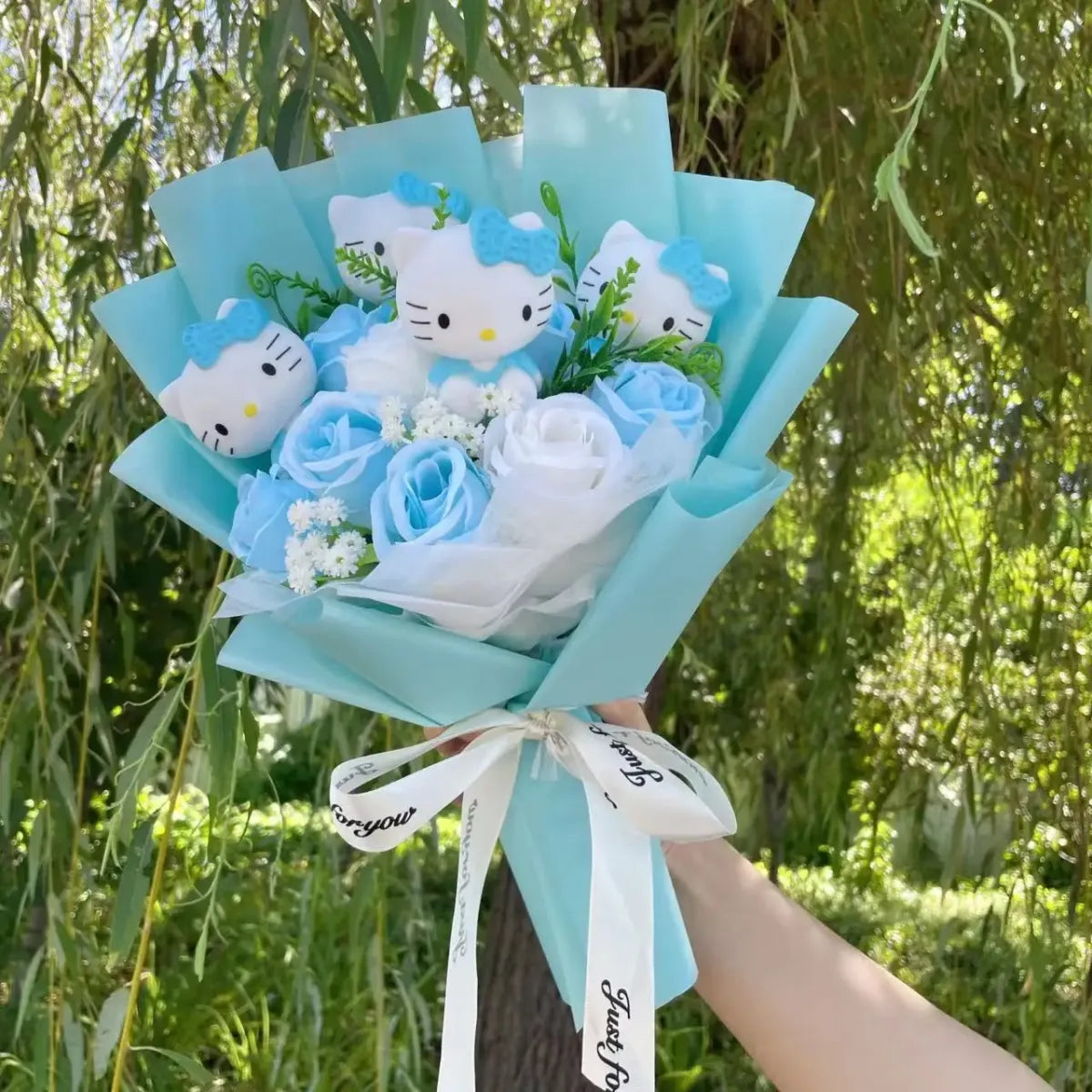 Hello Kitty Sanrio Character Bouquet – Kawaii Gift for Valentine’s, Birthday