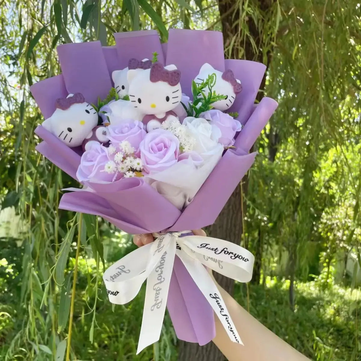 Hello Kitty Sanrio Character Bouquet – Kawaii Gift for Valentine’s, Birthday