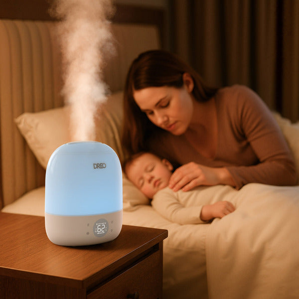 DREO Ultrasonic Cool Mist 0.8 Gal. Humidifier, 2-pack