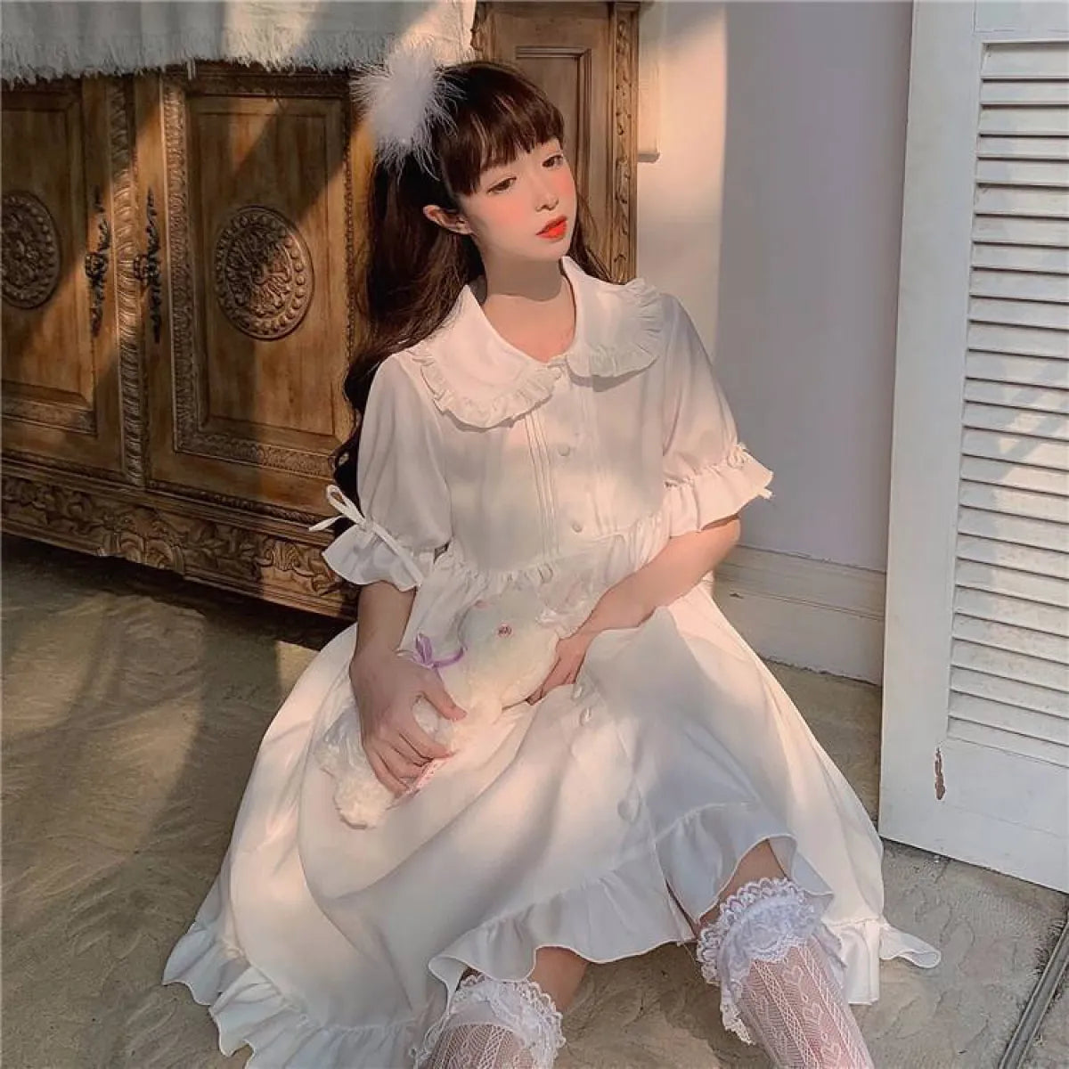 Kawaii Lolita Ruffle Dress