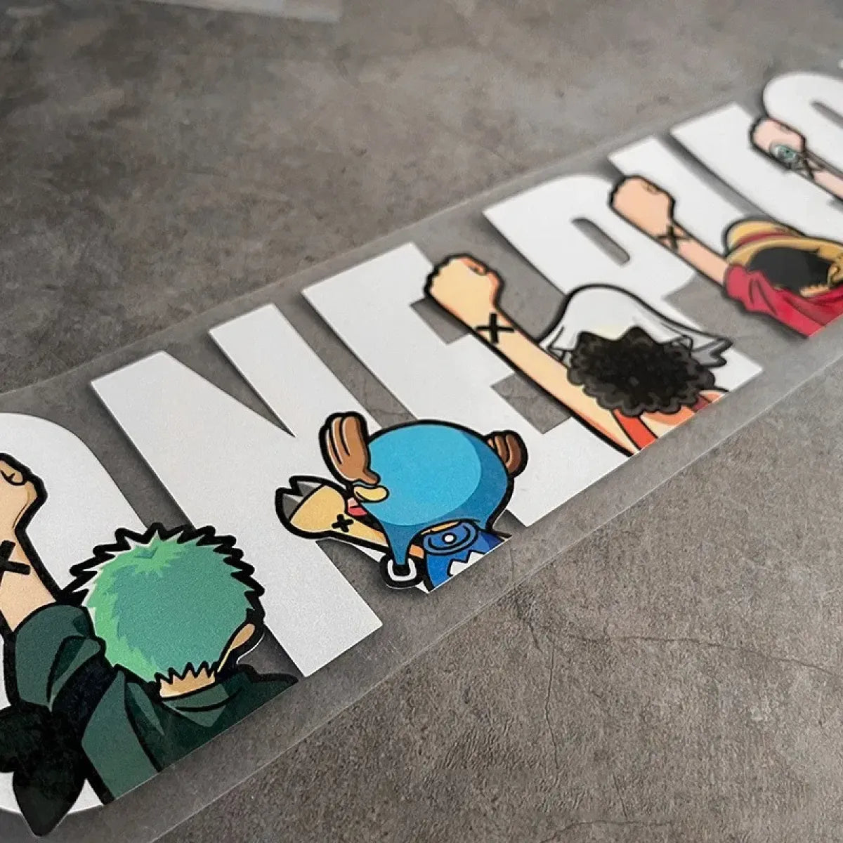 One Piece Luffy Car Sticker - Decorative Bumper Sticker