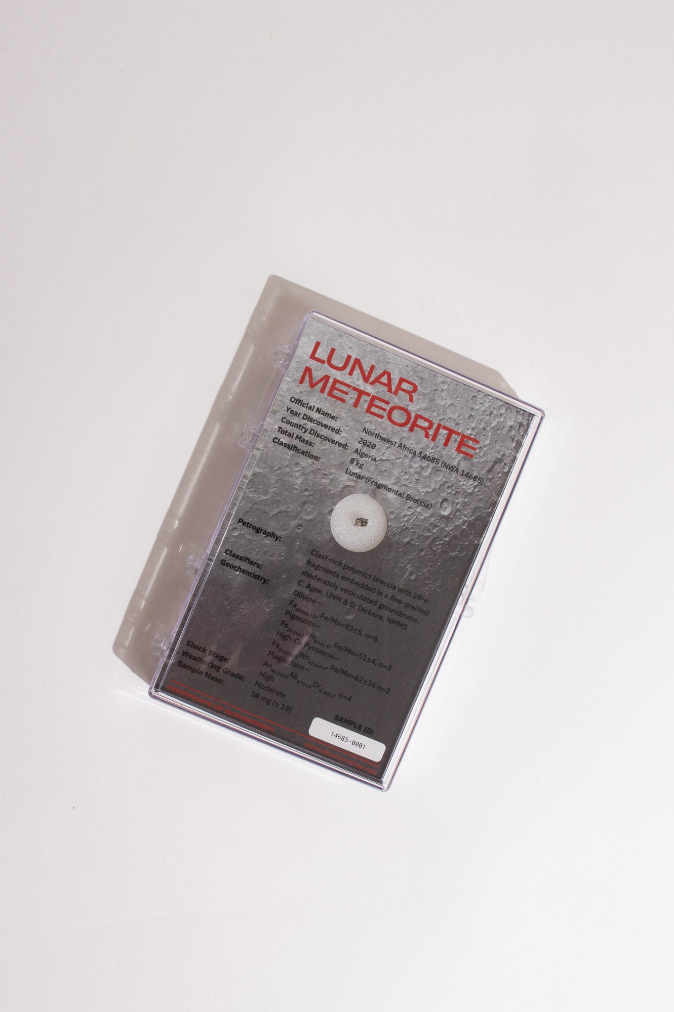 Lunar Meteorite NWA14685