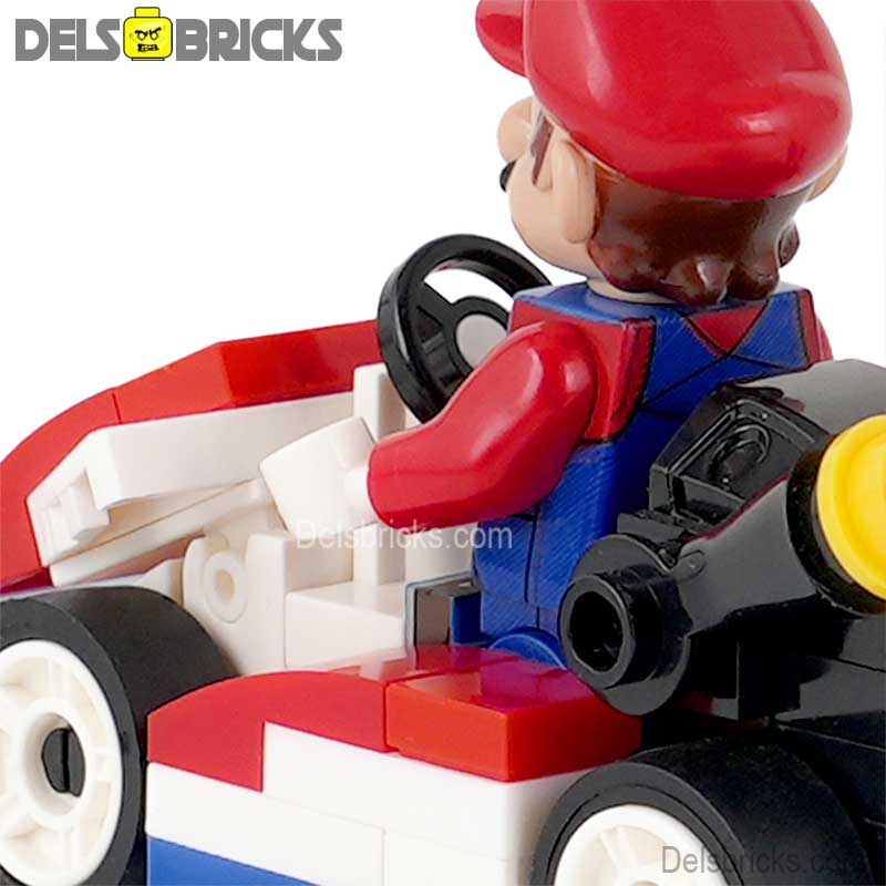 Mario Kart Brothers Super Mario Lego Minifigures Custom Toys