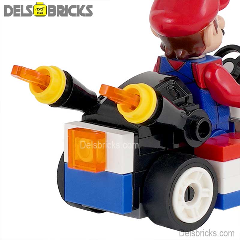 Mario Kart Brothers Super Mario Lego Minifigures Custom Toys