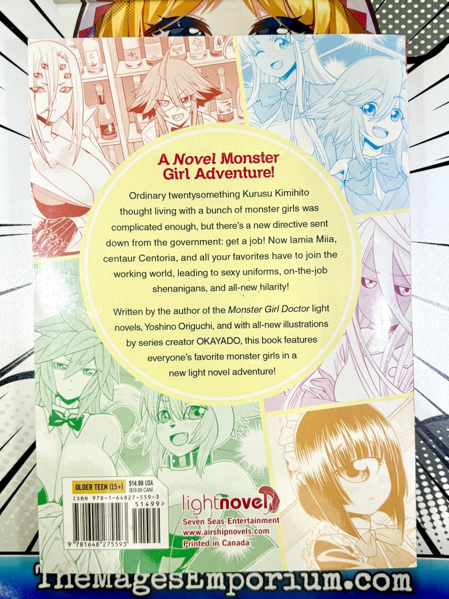 Monster Musume Monster Girls on the Job! Light Novel