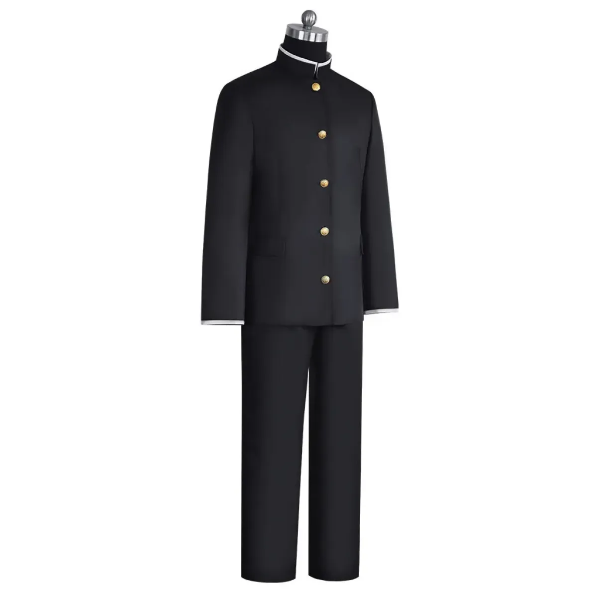 Okarun Cosplay Costume – Dandadan School Uniform with Glasses