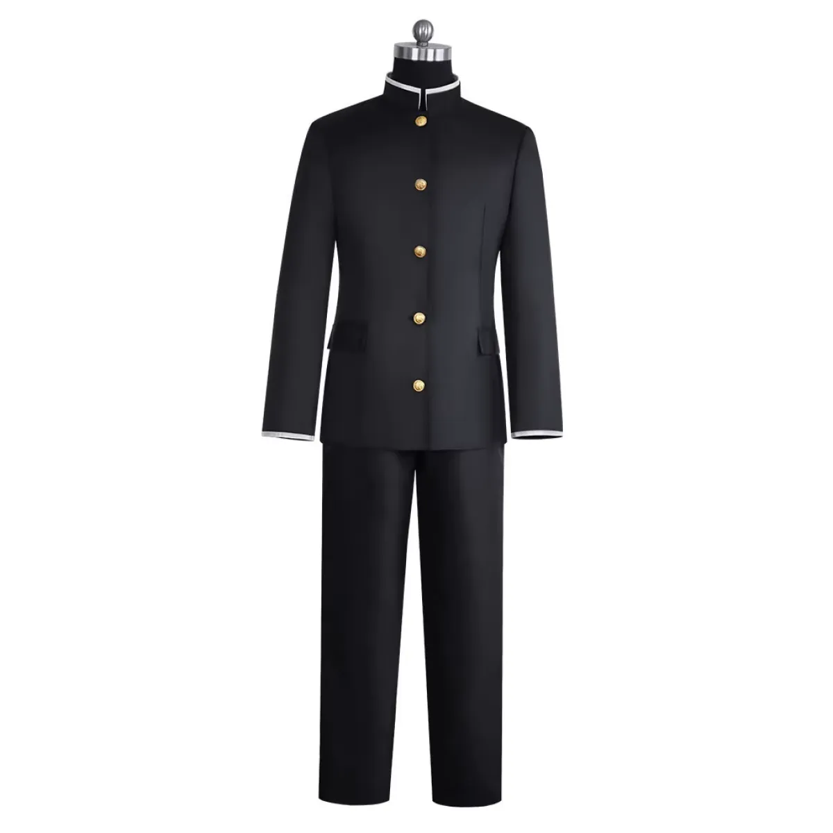 Okarun Cosplay Costume – Dandadan School Uniform with Glasses