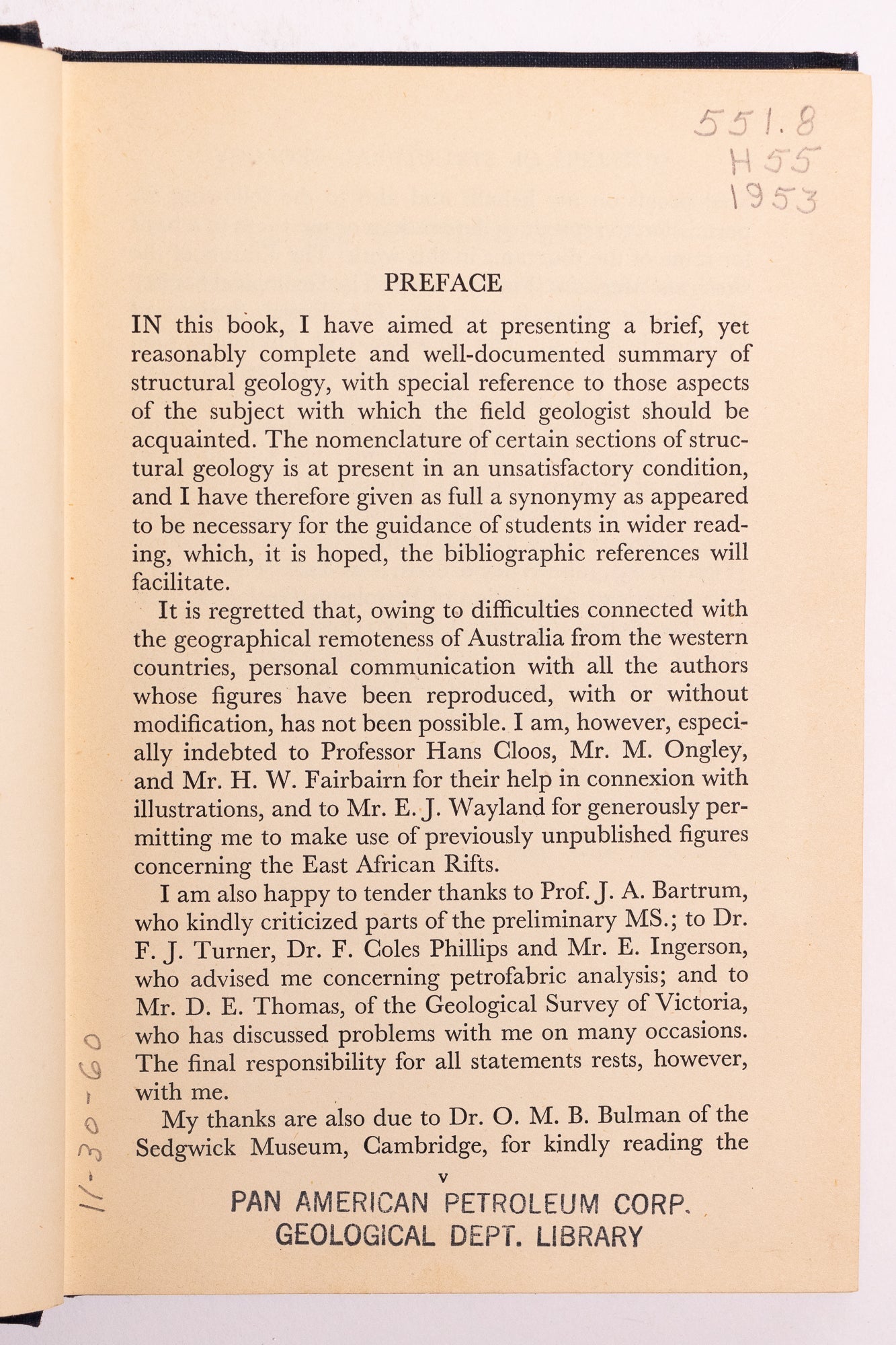 Outlines of Structural Geology