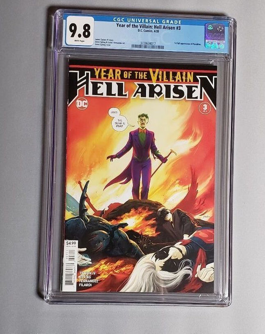 Year of the Villain: Hell Arisen #3 1st Full Appearance of Punchline CGC 9.8