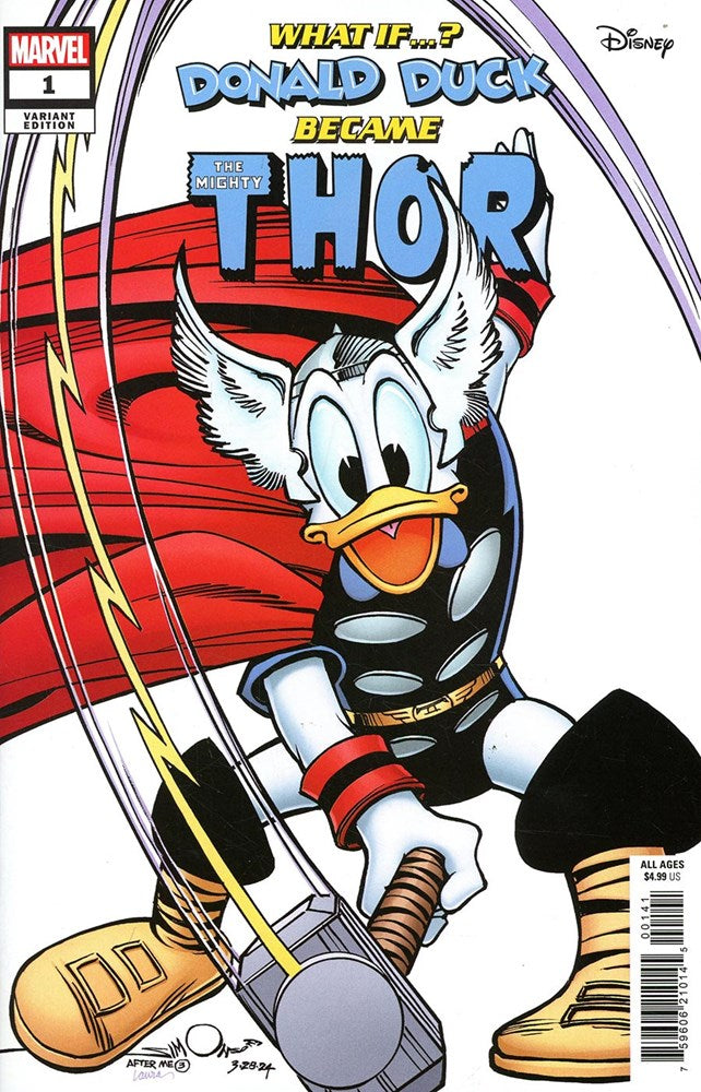 Marvel & Disney: What If...? Donald Duck Became Thor (2024) #1D
