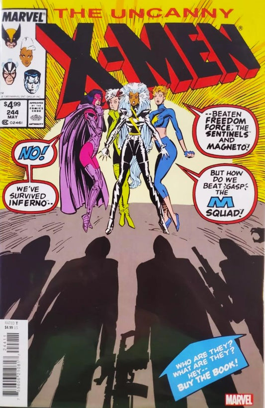 The Uncanny X-Men (1981) #244 Facsimile Edition