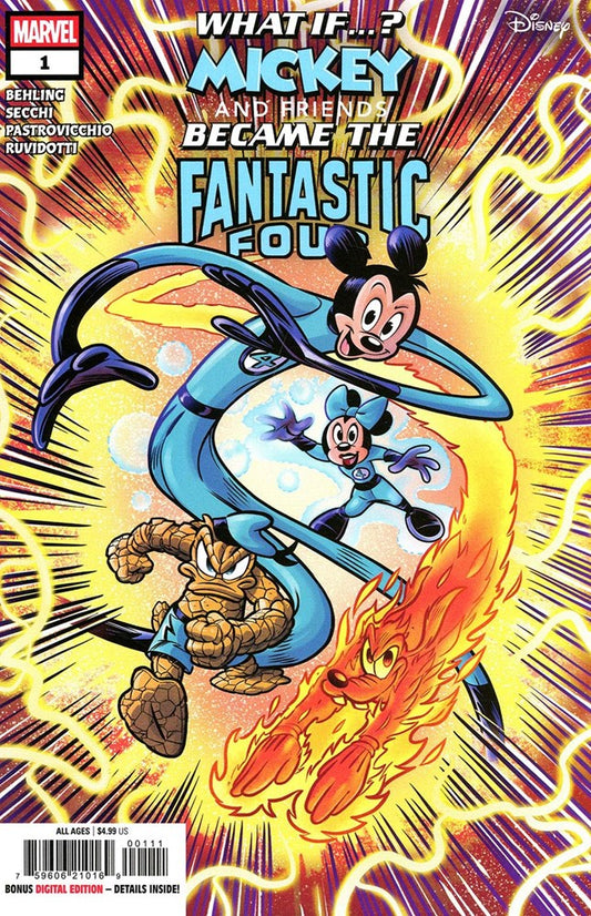 Marvel & Disney: What If...? Mickey & Friends Became The Fantastic Four (2025) #1