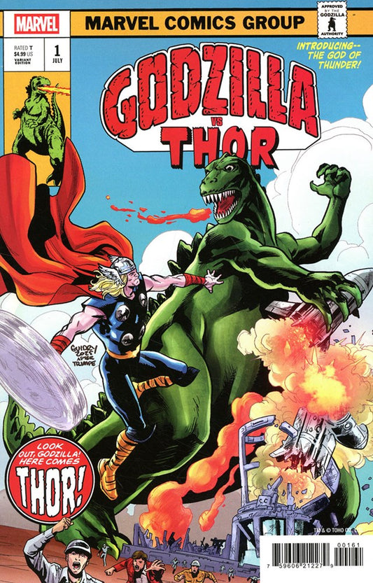 Godzilla Vs. Thor (2025) #1F