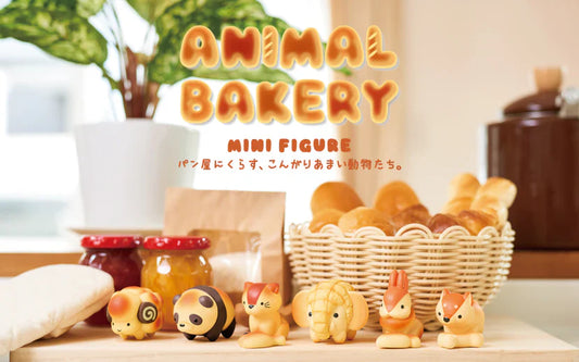 Animal Bakery Minifigure Blind Box – Kawaii Collectible Mystery Figure