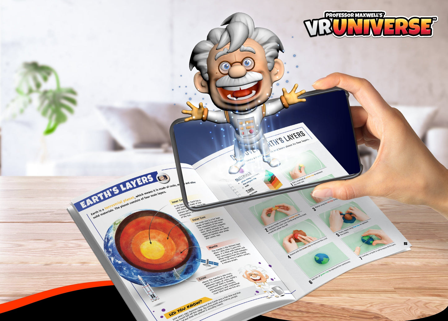 Professor Maxwell's VR Universe Space Science Kit for Kids