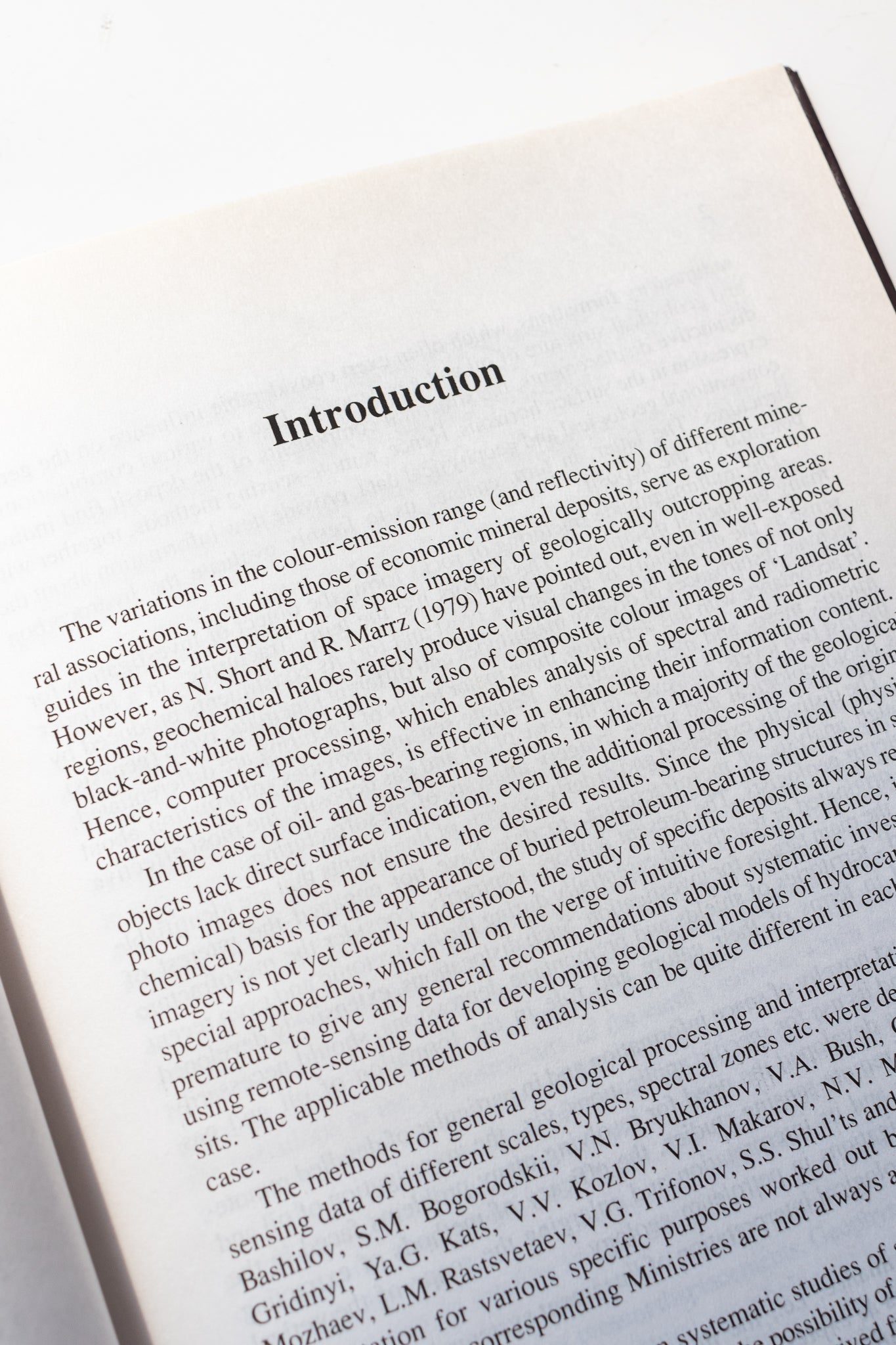 Remote Sensing Methods in Studying Tectonic Fractures in Oil and Gas Bearing Formations