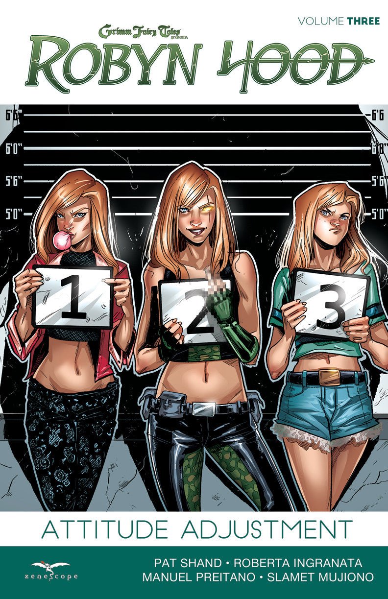 Robyn Hood Ongoing Volume 3: Attitude Adjustment Graphic Novel