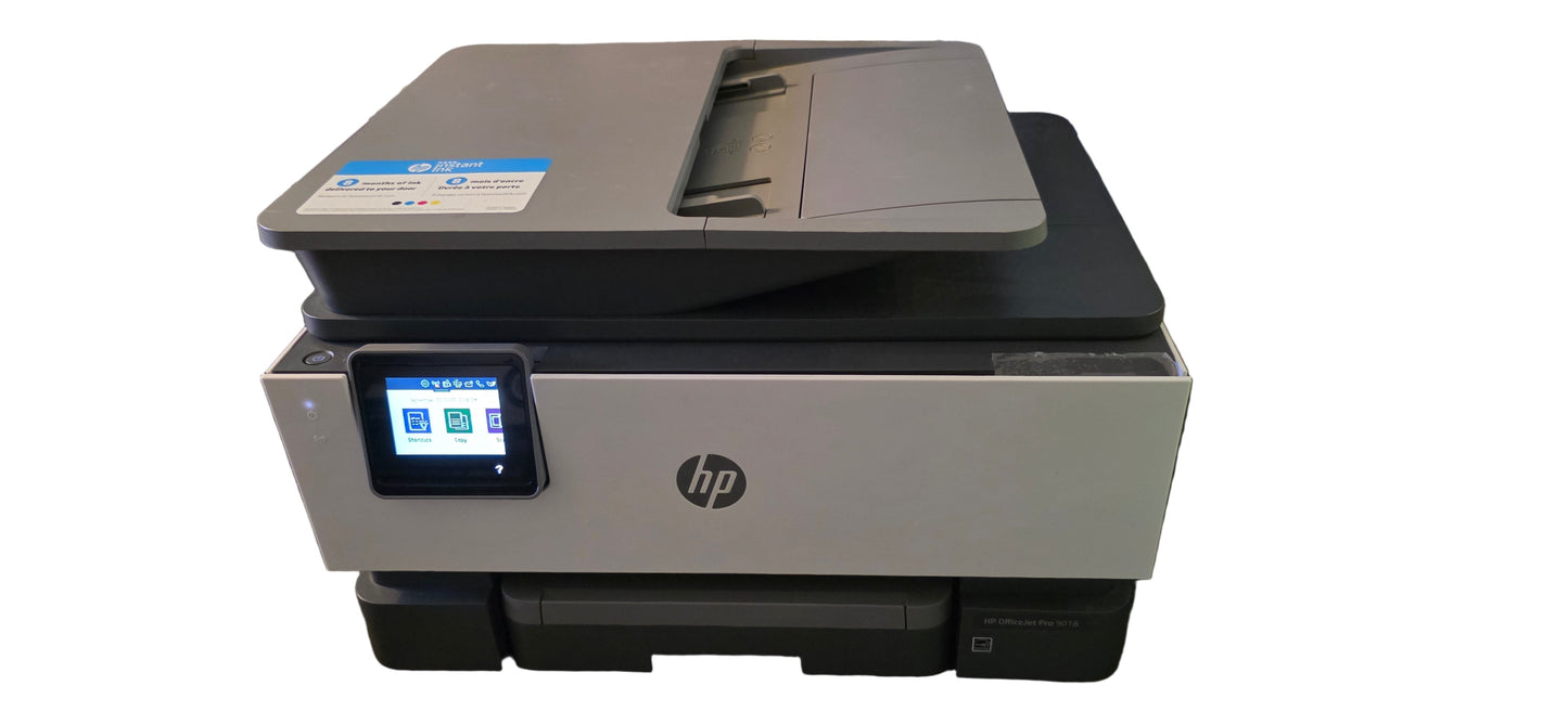 HP officeJet Pro 9018 Color Inkjet All-in-One Printer HP 962 - No Box New Ink Included