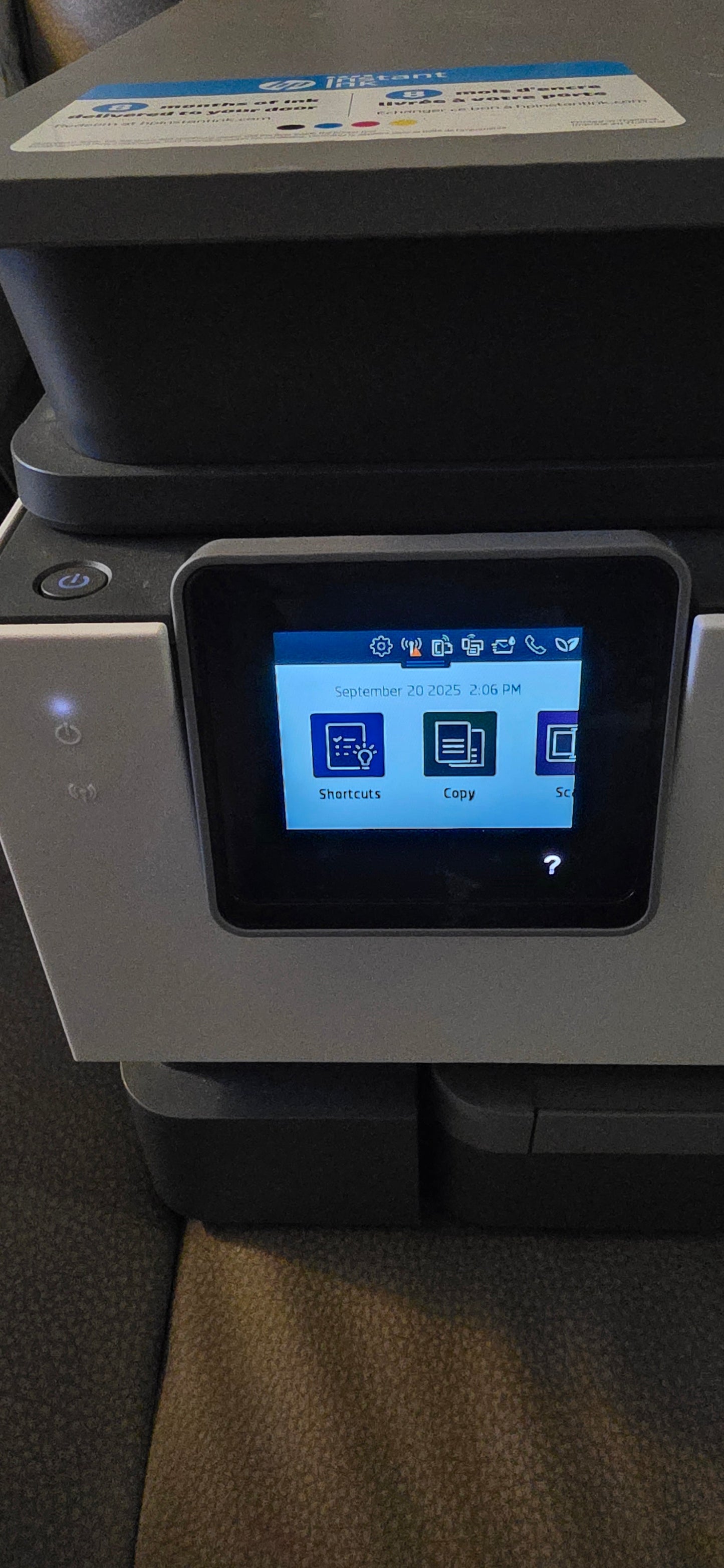 HP officeJet Pro 9018 Color Inkjet All-in-One Printer HP 962 - No Box New Ink Included