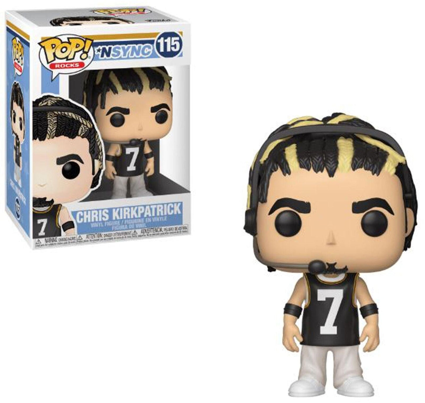 Chris Kirkpatrick NSYNC #115 Funko Music Pop! - Music Figurines NOT MINT