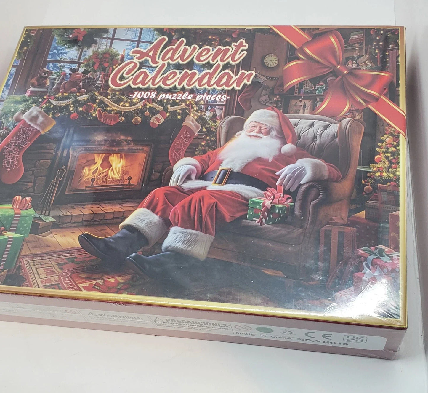 Advent Calendar Christmas Jigsaw Puzzles, 1008 Pieces Christmas Puzzle
