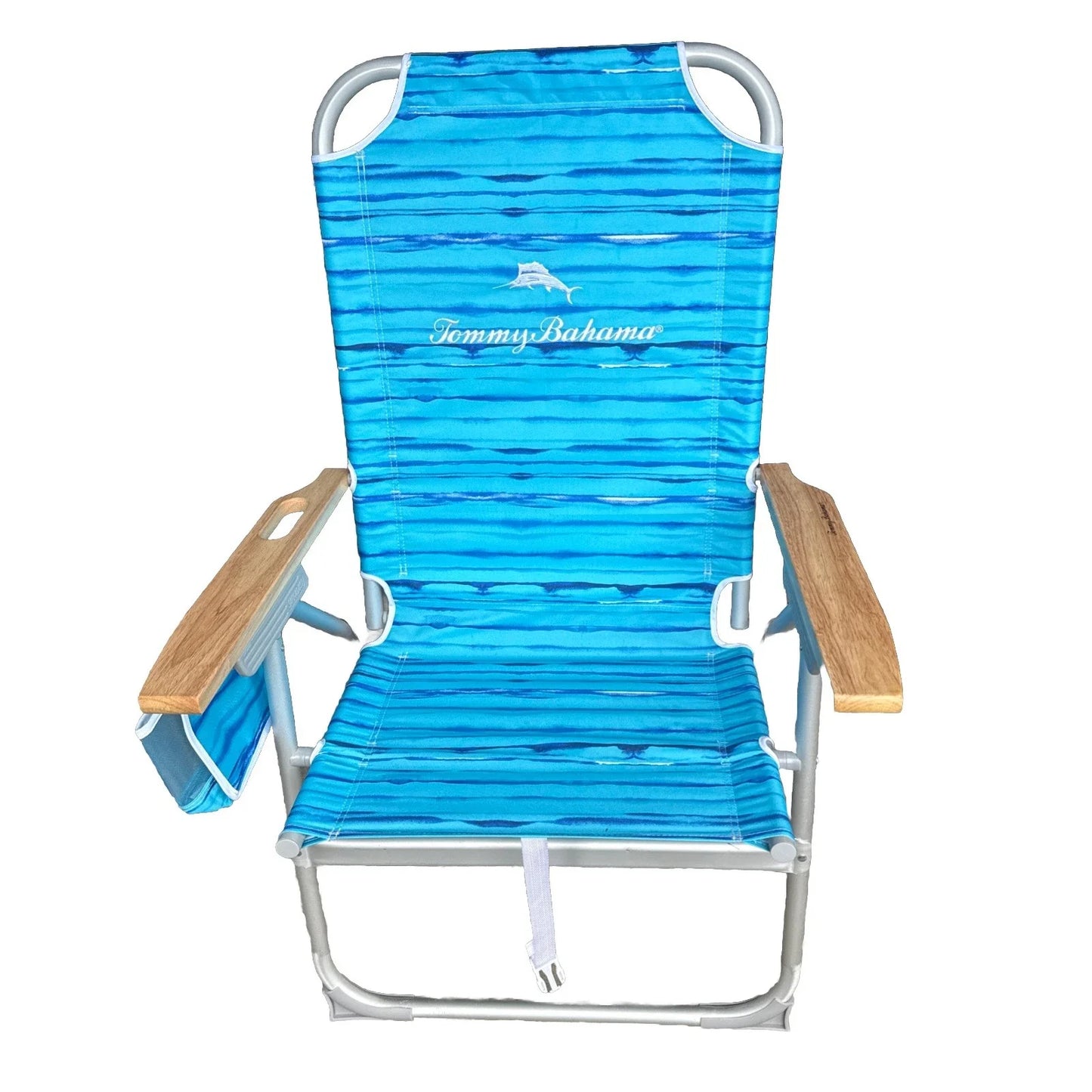 Tommy Bahama Hi-Boy Beach Chair Light Blue