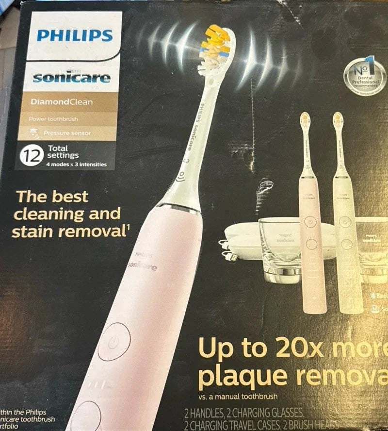 Philips Sonicare DiamondClean Connected Toothbrush Pink/white - Open Box