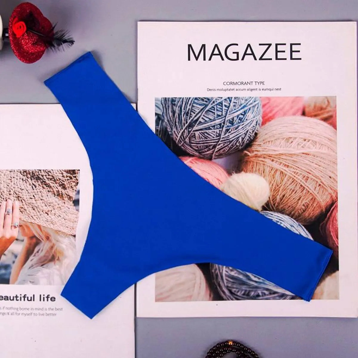 Silk Sexy Thongs for Women